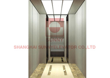 Stainless Steel 304 3.0m/S Residential Passenger Elevator With Marble/PVC