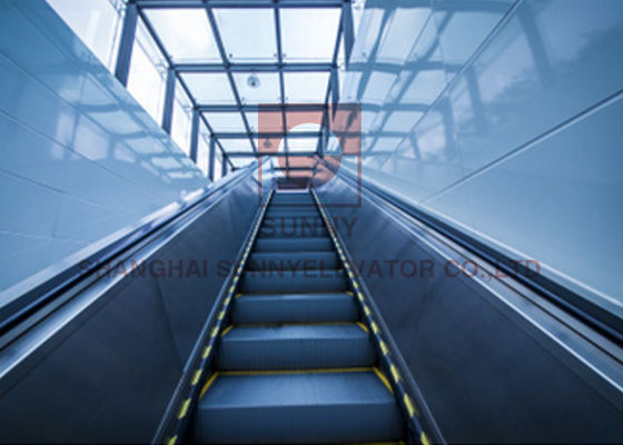 0.5m/S Low Noise Economical Indoor Escalator Walkway Stainless Steel